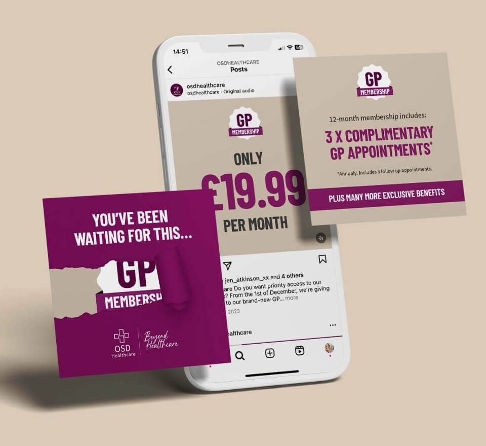 Mock ups of OSD web work