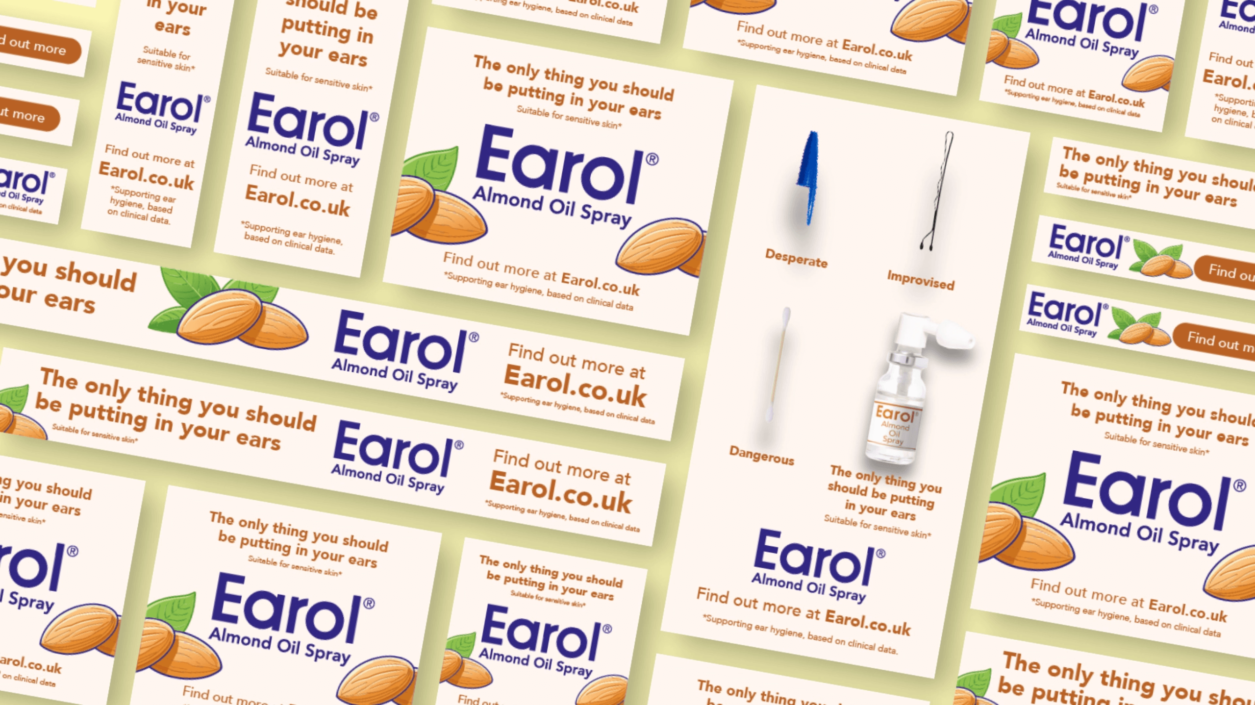 Earol product packaging